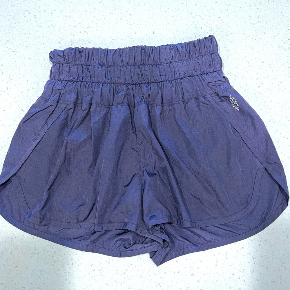 Purple Free People Movement Shorts